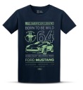 ФУТБОЛКА FORD MUSTANG BORN, ТЕМНО-СИНЯЯ, размер L