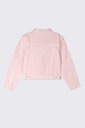 Dievčenská džínsová bunda 110 Coccodrillo Dominujúca farba ružová