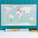 Рекс Лондон: Скретч-карта мира
