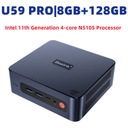 Горячие продажи U59 Pro Windows 11 Мини-ПК Intel Celeron N5105