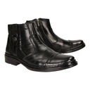 МУЖСКИЕ КОЖАНЫЕ ботинки челси ПОЛЬСКИЕ ЗИМНИЕ АНКЛЫ MEDARDD 366CZ R40