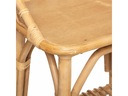 Dekoratívny nočný stolík do detskej izby, 56 cm, ratan Hĺbka nábytku 30 cm
