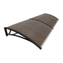 КРЫША НАД ДВЕРЬЮ КРЫША 240х100 ПОЛИКАРБОНАТ