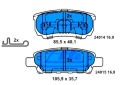 ATE 13.0460-5735.2 KIT PLAQUETTES FREINS FREINS DISQUEphoto 15