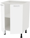 AKSEL BASIC белый глянец b_S60_2F отдельностоящий кухонный шкаф