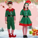 Vianočný kostým zelený Elf cosplay Kód výrobcu 556555566