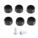 6PCS THRESHOLD THRESHOLD OBEJMUJE BLACK SPARE PARTS ACCESSORIES AUTOMOBILE 94  photo 12