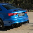 СПОЙЛЕР DO AUDI A3 A3 S-LINE S3 RS3 СЕДАН 8V / 8V РЕСТАЙЛ 2013-2020 ЧОРНА  (18378797698) фото min 10