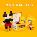 Waffle klocki wafle oryginalne MIDI 150 szt DUŻE Elementy Szerokość produktu 26 cm