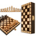 ДЕРЕВЯННЫЕ ДОРОЖНЫЕ ШАХМАТЫ, МАЛЕНЬКИЕ, 20 СМ, ШАХМАТЫ ПОЛЬСКОГО ПРОИЗВОДИТЕЛЯ