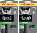 16 бритв WILKINSON Xtreme 3 Comfort Black Edition