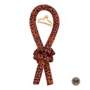 Повязка на голову с безтепловым стержнем для завивки Wave Leopard Ki