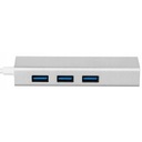 ADAPTÉR USB C LAN RJ45 + HUB 3xUSB GIGABIT MacBook Druh portu Ethernet (RJ-45)