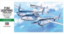 Hasegawa JT1 P-38J Lightning Virginia Marie 1/48 Stan opakowania oryginalne