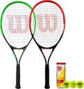 Wilson Hyper Twin Set — теннисные ракетки с технологией V-Matrix и 3 мячами