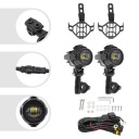 2X СВІТЛОДІОДНІ ФАРИ СВЕТОДИОДНЫЕ CREE ДЛЯ BMW R1200GS F800GS - ПОВНИЙ КОМПЛЕКТ  фото 16