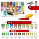 KIT FUSES SAMOCHODOWYCH, 180 SZTUK, MIESZANY Z MINI I  photo 8