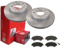 ПЕРЕДНИЕ ДИСКИ, КОЛОДКИ BREMBO, DUCATO 06- BOXER 300MM