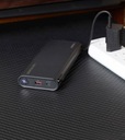 Powerbank VEGER PD 130W 25000mAh czarny z wbudowanymi kablami C i Lighting Złącza Lightning USB typ A USB typ C
