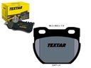 TEXTAR ZAPATAS DE FRENADO LAND ROVER PARTE TRASERA DEFENDER 2,2-2,5 TD 4X4 90-16 