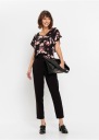 БЛУЗКА С ЦВЕТОЧНЫМ ПРИНТОМ__48/50
