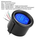 2-CALOWY МОНІТОР LCD ТАХОМЕТР ЦИФРОВИЙ RPM ЧЕРВОНІ СИНІ HE  фото 10