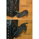 LEATHER CASE MOTORCYCLE K280A Z ZAMKIEM+2 KIESZONKI KI8A+ORZELKI GIFT  photo 10