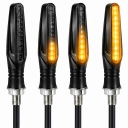 4X ПОВОРОТНИК LED (СВІТЛОДІОД) – MOTOCYKLA, QUADA, SKUTERA, ATV, M10  (18741069690) фото min 15