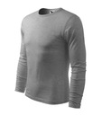 Malfini Long Malfini Fit-T LS 119 160 г темно-серая футболка Melange 2xl