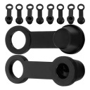10 PIECES BLACK RUBBER OSLONEK SMAROWNIC BRAKING DO CARS I BICYCLES  photo 7