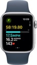 Inteligentné hodinky Apple Watch SE 2gen GPS + Cellular obálka 40mm z hliníka Striebro Systémová kompatibilita iOS