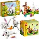 LEGO EASTER Creator 40523 Пасхальные кролики +31133 Белый кролик ИДЕИ