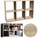 КНИЖНЫЙ ШКАФ MALAX 2X3 С ОТДЕЛЕНИЕМ SONOMA КНИГИ ИГРУШКИ