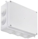 ЭЛЕКТРИЧЕСКАЯ СОЕДИНИТЕЛЬНАЯ КОРОБКА С САЛЬНИКАМИ IP65 20 x 15,5 см