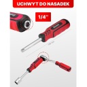 КОМПЛЕКТ ВІДДІЛ ІНСТРУМЕНТІВ 1/4″ 3/8″ 1/2 222 ЕЛЕМЕНТИ СТАЛЬ CRV ВЕЛИКИЙ КОМПЛЕКТ FORCEKRAFT  (17985353042) фото min 7