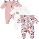 Комплект из 3 комплектов ДЕТСКИХ ПИЖАМ ROMANTIC RIPPLE С МОЛНИЯМИ 56