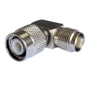 Adapter TNC wtyk / TNC wtyk KĄTOWY