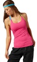 Top z wbudowanym stanikiem Reebok DF LONG BRA B87303