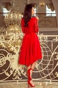 NICOLLE-šaty s dlhším chrbtom Červená 210-6 Ďalšie vlastnosti žiadne