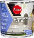 ALTAX БЫСТРОСЫХАЮЩАЯ ЭМАЛЬ БЕЛАЯ ПОЛУМАТОВАЯ 0,25л