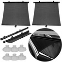 2 PIEZAS CORTINAS ANTISOLAR TAPONES DE AUTOMÓVIL CORTINAS 2X45 + REGALO 