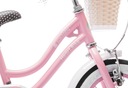 Rower dziecięcy SUN BABY Heart Bike 12 cali Różowy Hamulce V-brake