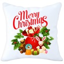 ДЕКОРАТИВНАЯ НАВУШКА 40х40 РОЖДЕСТВЕНСКАЯ С ПРИНТОМ