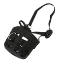 Намордник для выпаса вороной лошади легкий