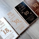 HAJS Шкатулка для дня рождения 18,30,40... Цвета гравировки
