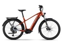 Haibike TREKKING 4 HIGH i720Wh Велосипед Yamaha Розмір M/45 помаранчевий/срібний 2025