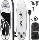 AWESAFE Надувная доска для серфинга с веслом 305 см