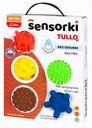 Senzorické loptičky Tullo Senzory 5 ks. Bez dierky. Efekty žiadne