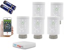 TUYA ZigBee 5 x ТЕРМОСТАТ ДЛЯ ГОЛОВКИ + БЛОК УПРАВЛЕНИЯ WIFI