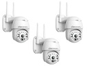 НАБОР 3х НАРУЖНЫХ ВНУТРЕННИХ КАМЕР С WIFI IP65 ДЛЯ МОНИТОРИНГА ДЛЯ ДОМАШНЕГО ОФИСА